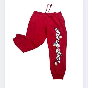 VINTAGE DISNEY Mickey and Friends sweatpants, medium-large